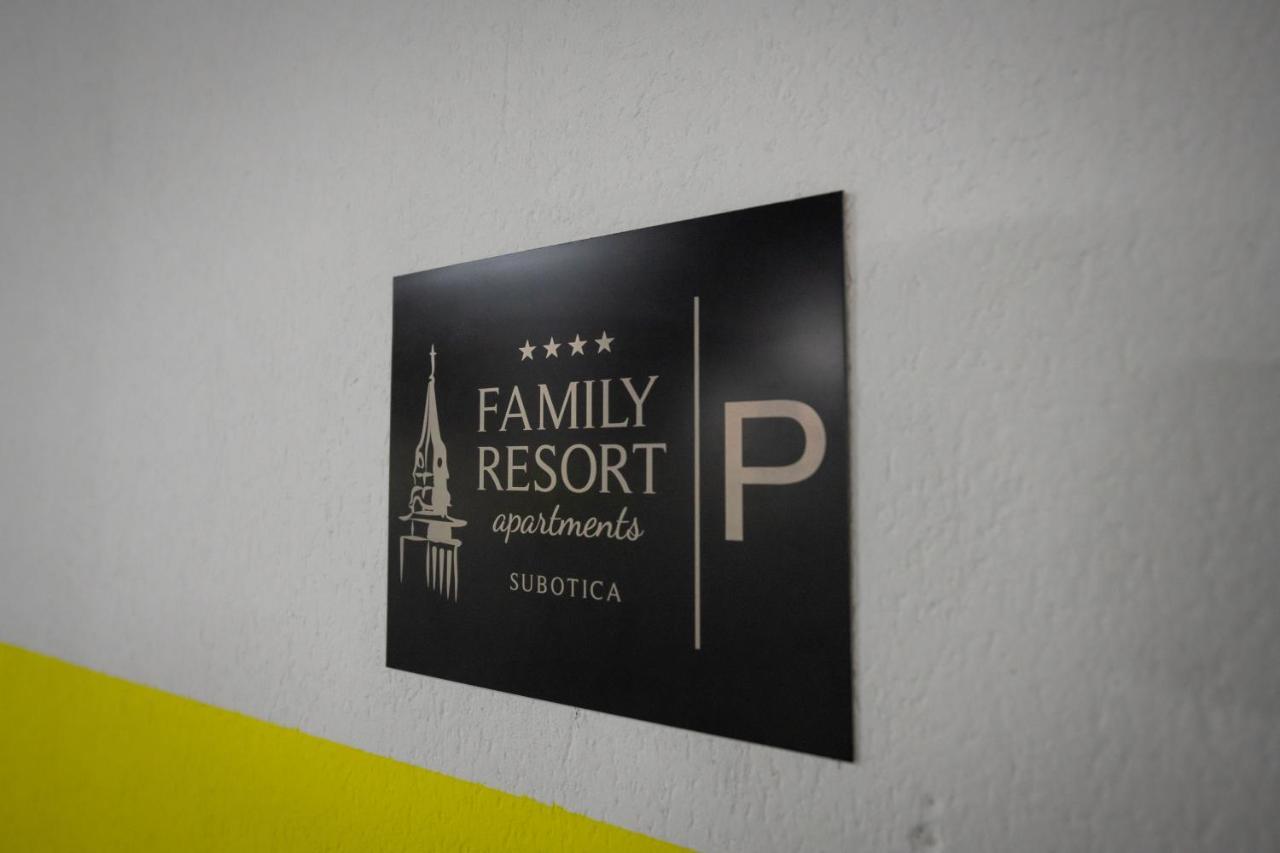Family Resort Subotica Apartments Extérieur photo
